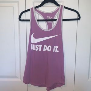Nike pink tank top